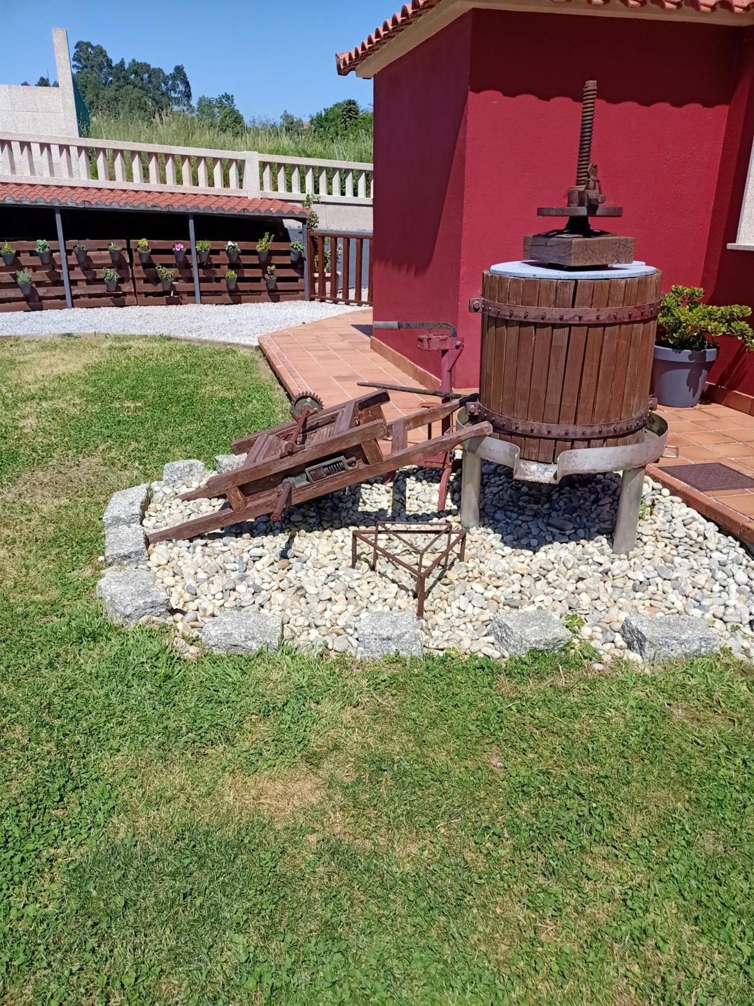 Apartamento En Bloque Vivienda Con Piscina Y Barbacoa A 15 Min De La Playa Meis Esterno foto