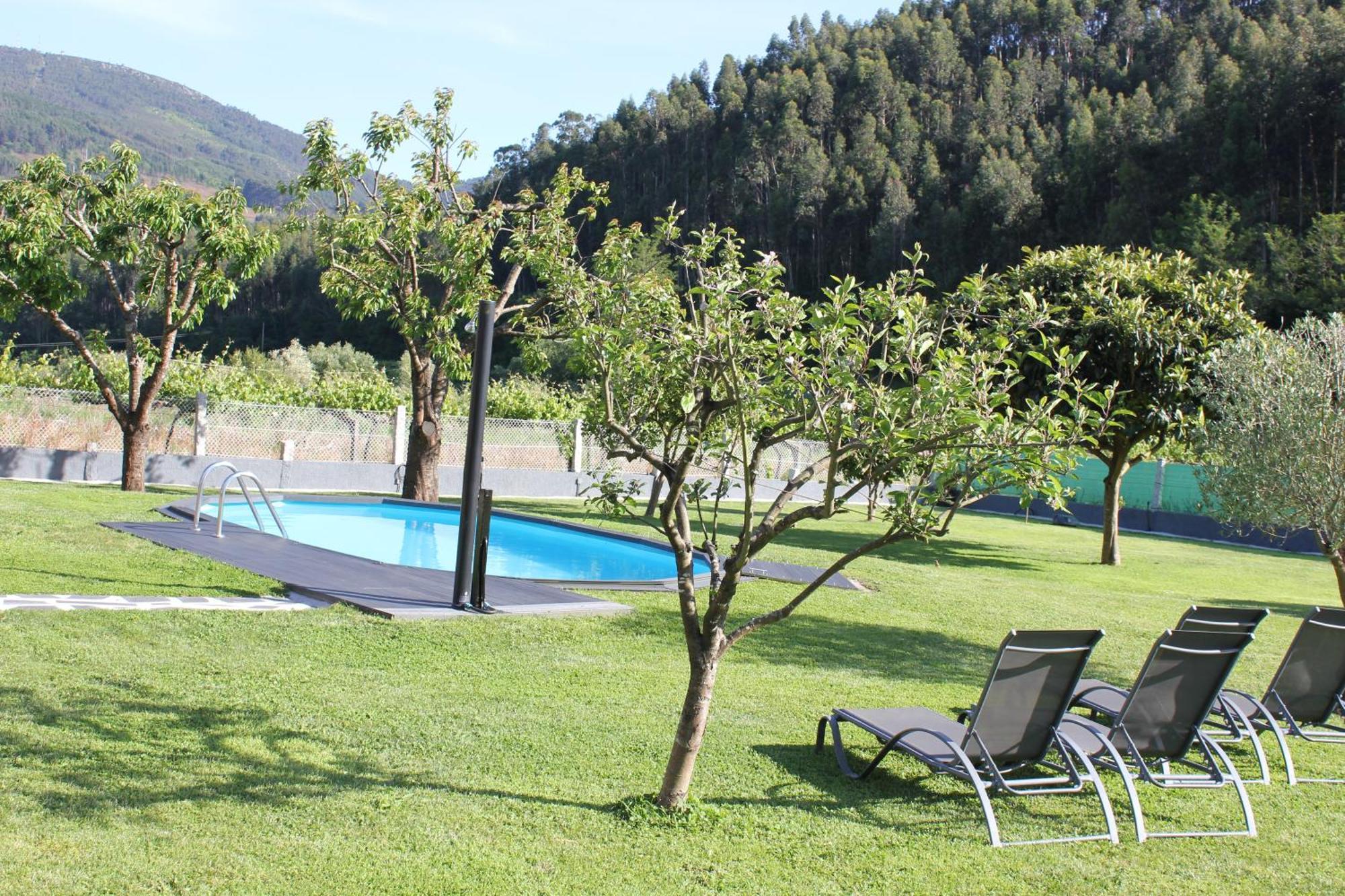 Apartamento En Bloque Vivienda Con Piscina Y Barbacoa A 15 Min De La Playa Meis Esterno foto